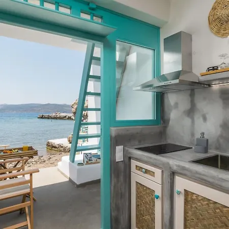 Turquoise Boathouse In Klima I Apartment Exterior photo